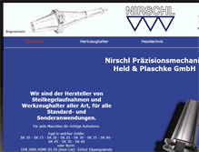 Tablet Screenshot of nirschl-gmbh.de